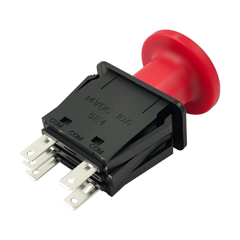 FBLOWMOD 01545600 Mower Clutch PTO Switch, 5 Terminals, Upgrade Blade Clutch Switch Fit for Gravely/Ariens/ProMaster PM100 EZR 1540 1542 1648 1740 1742 1842 2048 Series - Image 1